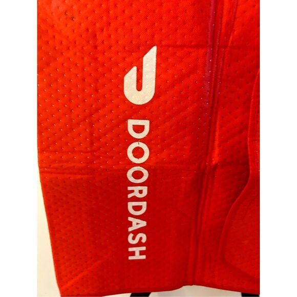 2 Door Dash insulated bag red white 19"x19" travel - Picture 2 of 6